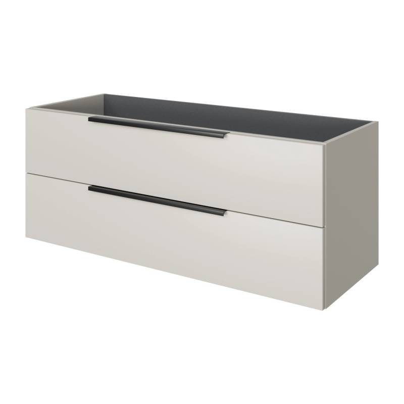 Pelipal Unterschrank für Doppel-Waschtisch Quantum 07 Kaschmit Matt 120 cm von Pelipal