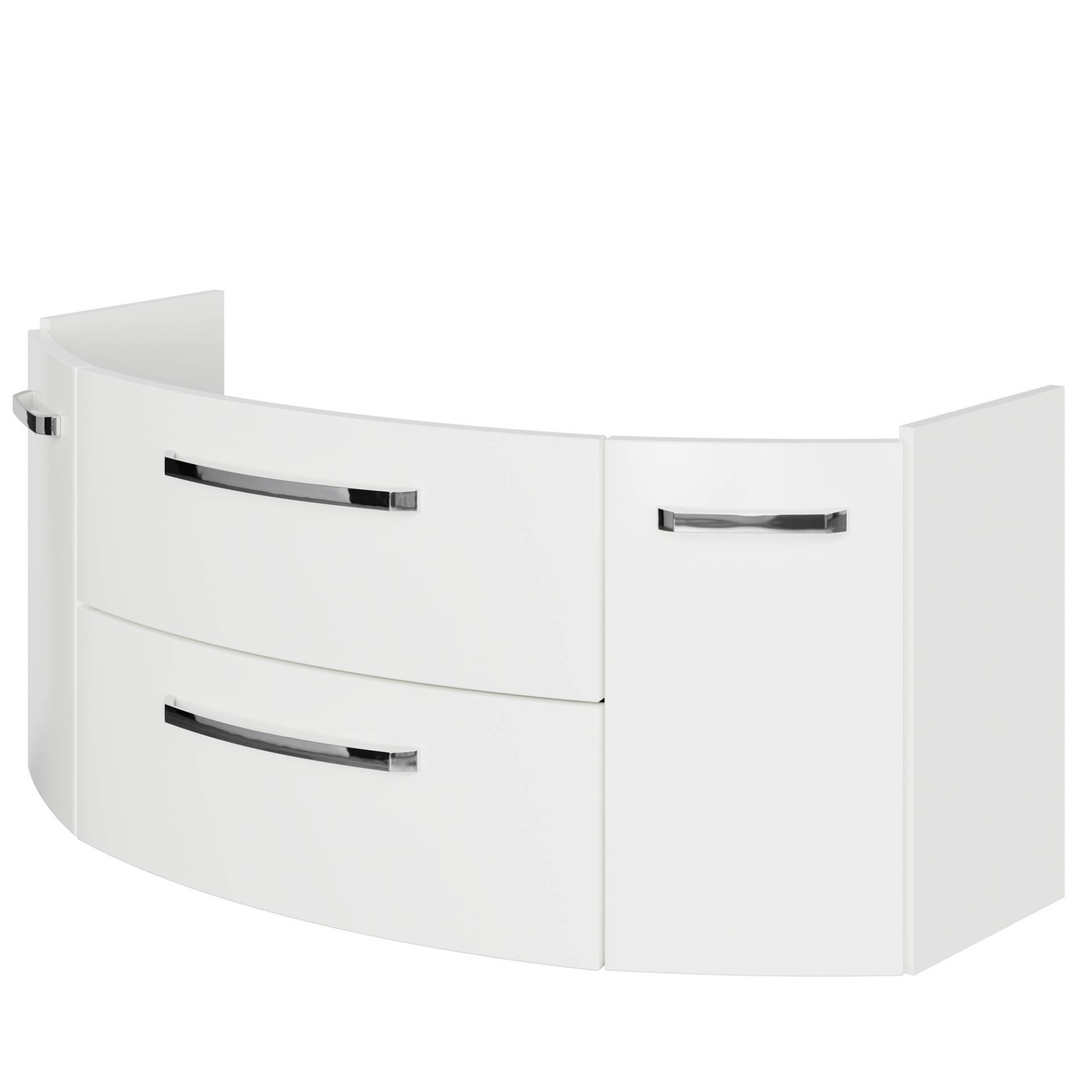 Pelipal Waschbeckenunterschrank 'Bahamas' weiß foliert 120 x 49,2 x 46 cm von Pelipal