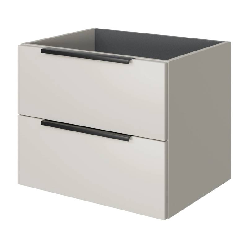 Pelipal Waschbeckenunterschrank Quantum 07 Kaschmir Matt 59 cm 2 Auszüge von Pelipal
