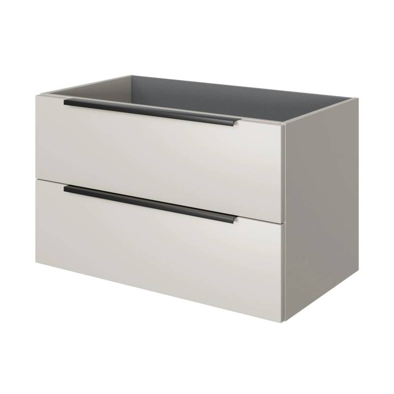 Pelipal Waschbeckenunterschrank Quantum 07 mit 2 Auszügen Kaschmir 80 cm von Pelipal