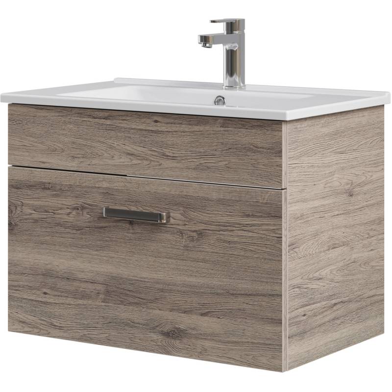 Pelipal Waschtisch Quickset 313 75 cm Sanremo Eiche Terra mit Softclose von Pelipal
