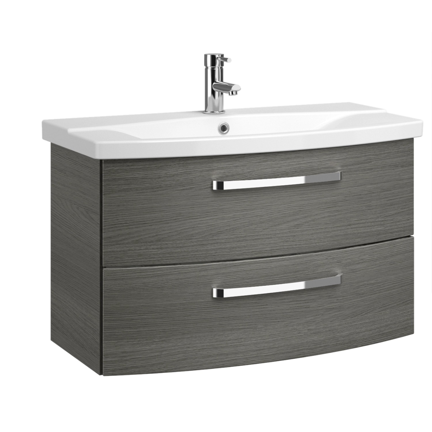 Pelipal Waschtisch Serie 4010 84 cm Graphit mit Softclose Pelipal Waschtisch Serie 4010 84 cm Graphit mit Softclose von Pelipal