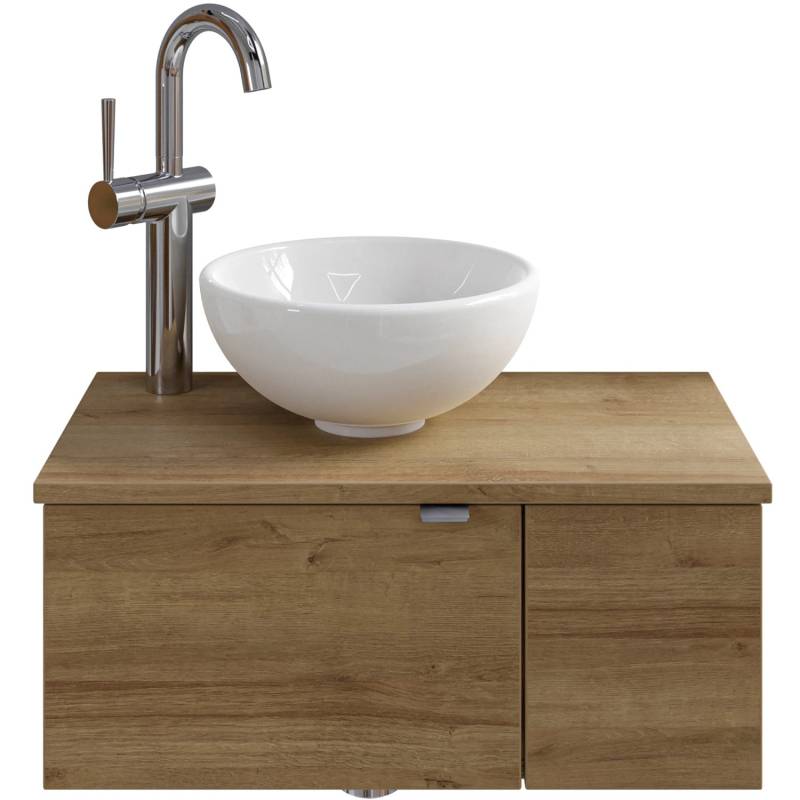 Pelipal Waschtisch-Set Serie 6915 Riviera Eiche 2 Türen Anschlag L 61 cm Pelipal Waschtisch-Set Serie 6915 Riviera Eiche 2 Türen Anschlag L 61 cm von Pelipal