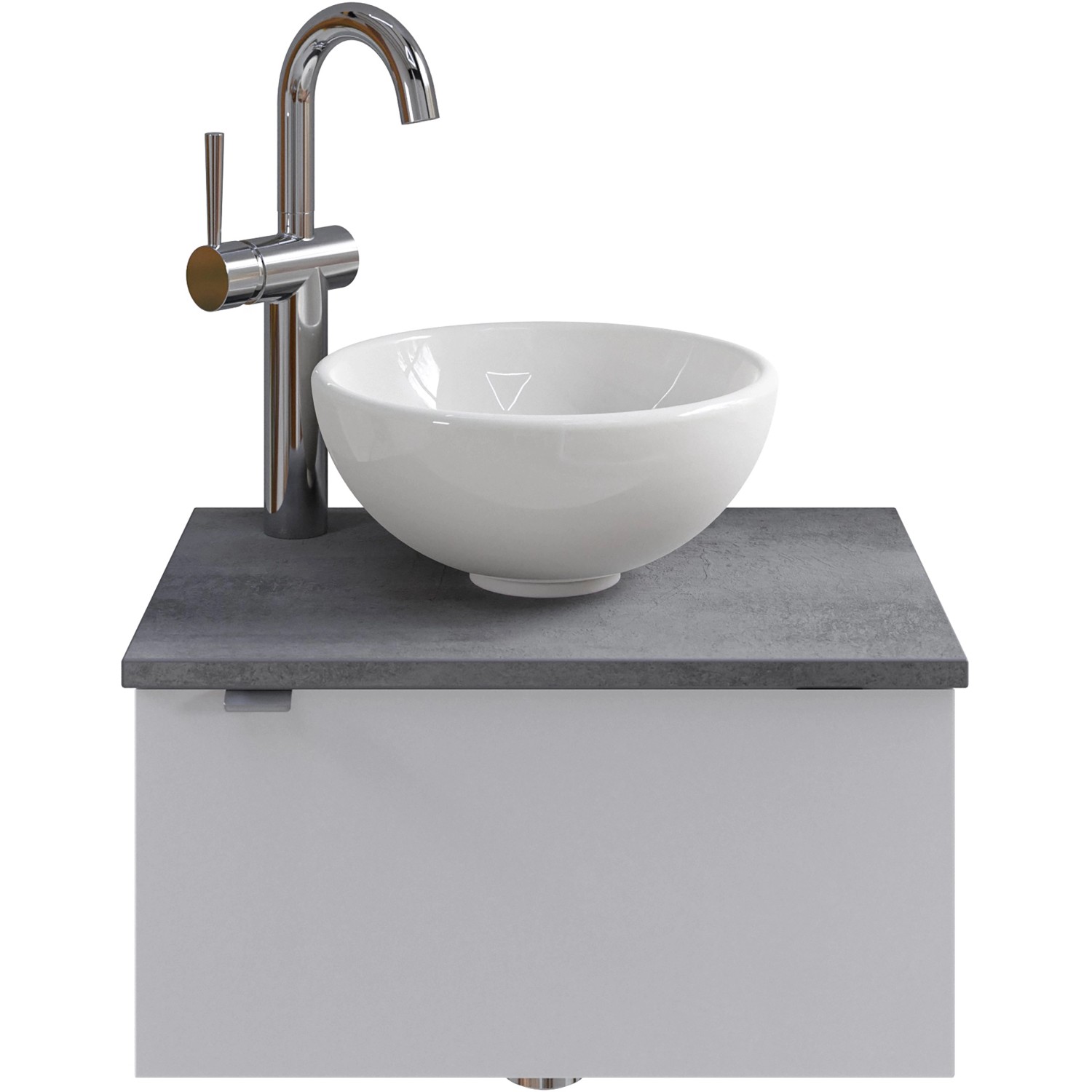 Pelipal Einzelwaschtisch Serie 6915 51 cm Weiß mit Softclose von Pelipal
