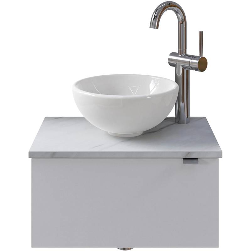 Pelipal Einzelwaschtisch Serie 6915 51 cm Weiß mit Softclose von Pelipal