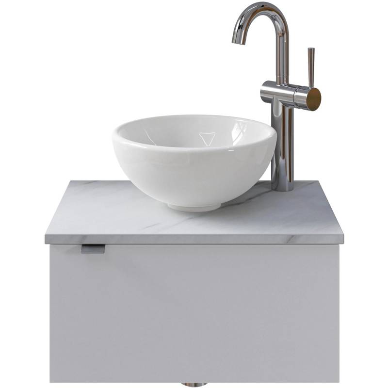 Pelipal Einzelwaschtisch Serie 6915 51 cm Weiß mit Softclose von Pelipal