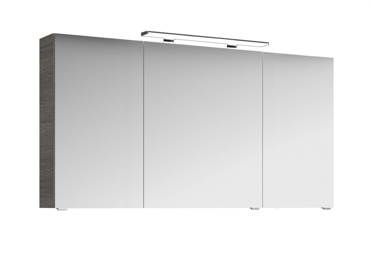 Pelipal Spiegelschrank Fokus 4010 Graphit Struktur quer, Breite 1400 mm von Pelipal
