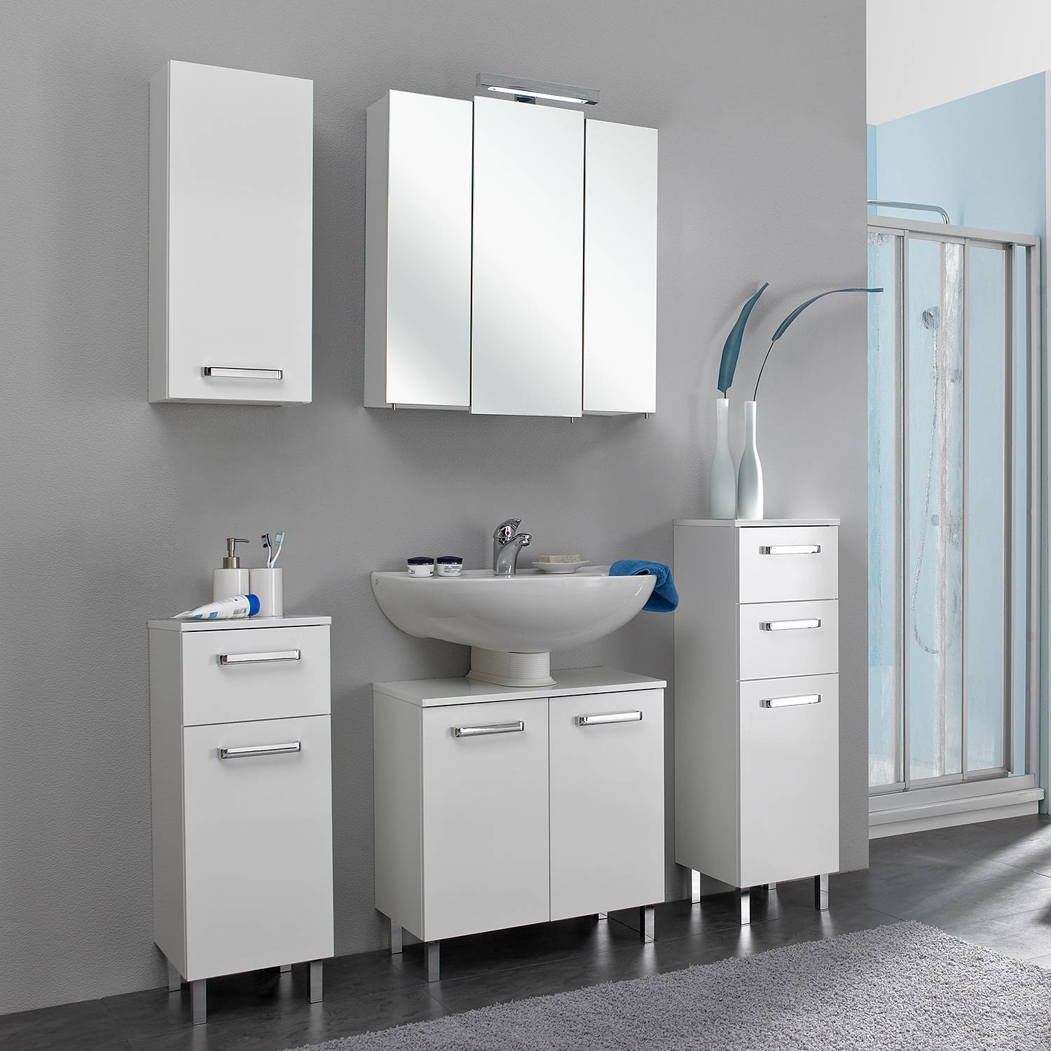 Waschbeckenunterschränke und andere Badschränke von Pelipal. Online kaufen  bei Möbel &