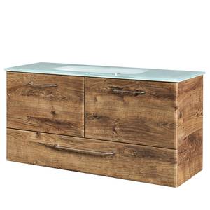 home24 Waschtisch II 100cm Braun/Eiche Dunkel Dekor von home24
