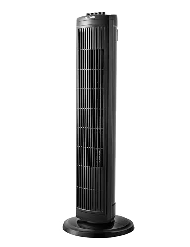 PELONIS 76 cm Oszillierender Turmventilator, 3 Geschwindigkeitsstufen, 8H Timer, Leiser & Platzsparender Lüfter für Zuhause, Büro (Schwarz) PELONIS 76 cm Oszillierender Turmventilator, 3 Geschwindigkeitsstufen, 8H Timer, Leiser & Platzsparender Lüfter für Zuhause, Büro (Schwarz) von Pelonis