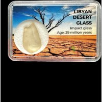 Libysches Wüstenglas in Box von PeltramMinerals