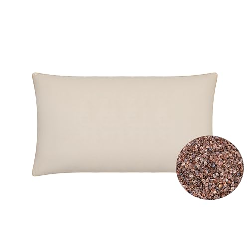 Buchweizen Kissen 40x70cm aus Buchweizenschalen - Kissenfüllung - Natürliches - Buckwheat Pillow - Kopfkissen von Pen-Pol