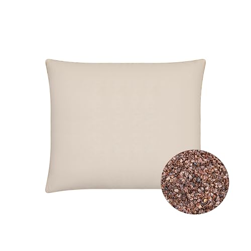 Buchweizen Kissen 50x60cm aus Buchweizenschalen - Kissenfüllung - Natürliches - Buckwheat Pillow - Kopfkissen von Pen-Pol