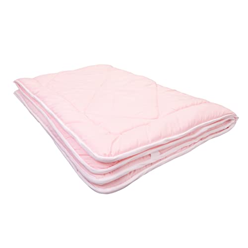 Pen-Pol Bettdecke 150 x 200 cm - Rosa - Allergiker Bettdecken - Anti-Allergie Steppdecken - Winter & Sommer Steppdecke - Weisch Schlafdecke - Hohe Qualität Duvet von Pen-Pol