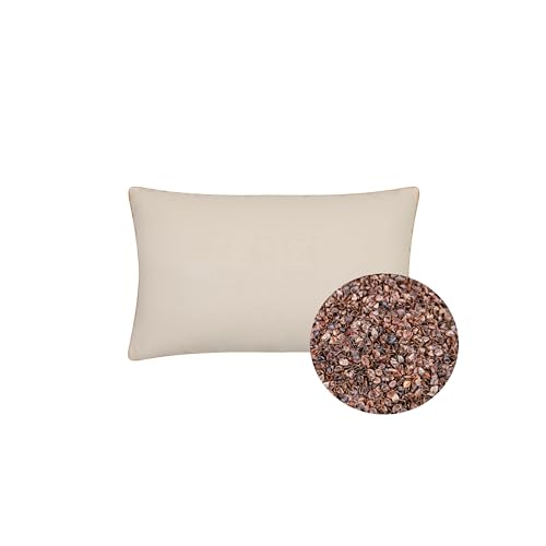 Buchweizen Kissen 30x60cm aus Buchweizenschalen - Kissenfüllung - Natürliches - Buckwheat Pillow - Kopfkissen von Pen-Pol