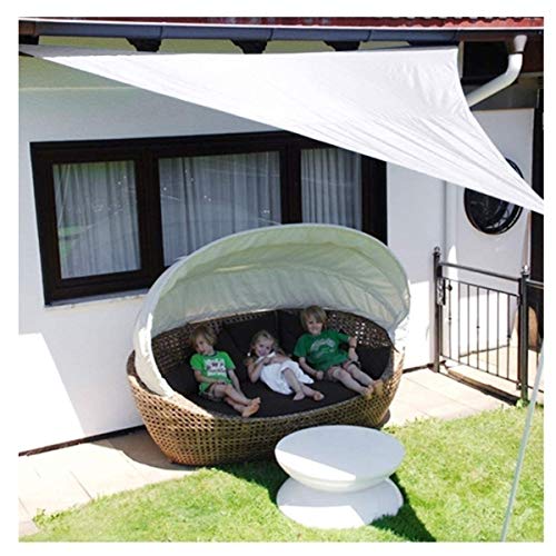 Sun Shade Sail Canopy Thickened Triangular Shade Sails, Polyester Canvas Shading The Sun, Sun Shade Terrace Garden, Camping Tents Shade with a Rope PenKee von PenKee