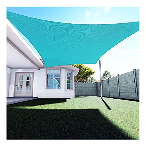 Sunscreen Awnings Sun Shade Sails Square Canopy Lake Blue UV Block Sunshade Cover Sunscreen Waterproof Durable for Outdoor Patio Garden Yard 2x2m 3x5m 4x6m PenKee von PenKee