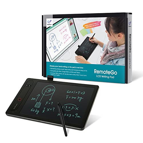 PenPower RemoteGo LCD Writing Pad | 2. Generation | Sichtbare Handschrift | 3-in-1-Software mit digitalem Whiteboard, Anmerkungen und Bildschirmaufzeichnung von PenPower