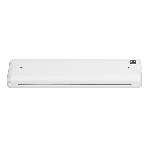 Tragbarer Drucker, Bluetooth Wireless A4 Thermodrucker, Mini Compact 200Dpi App Inkless Wiederaufladbarer Reisedrucker, für Android, für iOS, unterstützt 210 oder 218mm Papier Tragbarer Drucker, Bluetooth Wireless A4 Thermodrucker, Mini Compact 200Dpi App Inkless Wiederaufladbarer Reisedrucker, für Android, für iOS, unterstützt 210 oder 218mm Papier von PenRux