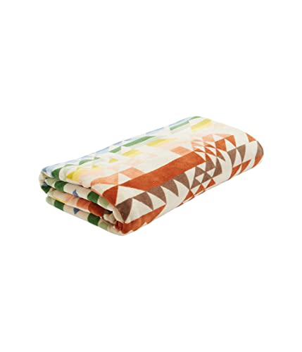 PENDLETON Übergroßes Jacquard-Handtuch, Opalfedern, Einheitsgröße von Pendleton