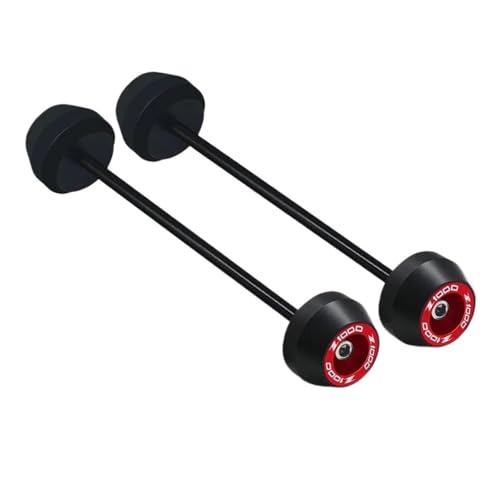 PengHuas Motorrad Rahmen Sturzschutz Blauer Vorder- Und Hinterradschutz Achse Gabel Crash Slider Refit-Zubehör Passend for Kawasaki Z1000 2010–2023 Schieberegler Crash Schutz(M) von PengHuas