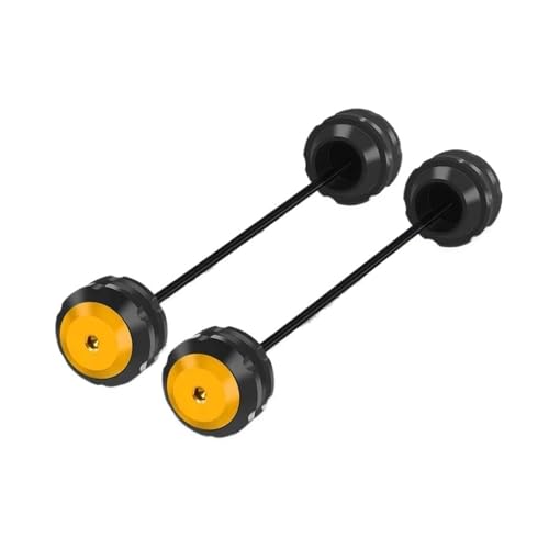 PengHuas Motorrad Rahmen Sturzschutz Passend for Yamaha TMAX530DX TMAX530SX 2017-2023 Motorrad Vorne Hinterachse Gabel Crash Sliders Dekoration Zubehör Schieberegler Crash Schutz(G) von PengHuas