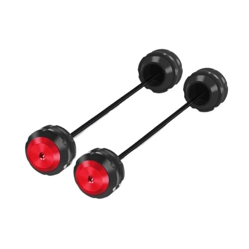 PengHuas Motorrad Rahmen Sturzschutz Passend for Yamaha TMAX530DX TMAX530SX 2017-2023 Motorrad Vorne Hinterachse Gabel Crash Sliders Dekoration Zubehör Schieberegler Crash Schutz(M) von PengHuas