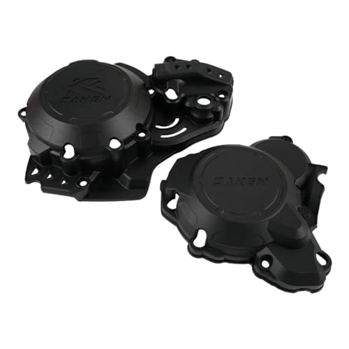PengHuas Motorräder Motorschut for KTM EXC 300 EXC 250 XC-W 250 XC-W 300 TPI 2020-2023 Motocross Zündung Kupplung Abdeckung Schutz Kurbelgehäuse Abdeckung Kurbelgehäuse Kupplungsdeckel(Color:Black) von PengHuas