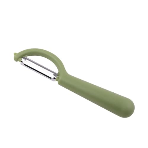 Pengchang 2in1 Edelstahl Schäler Küche Kartoffel Fruchtige Schälen Entfernung Gemüse Flugzeug Schäler Manuelle Schnelle Schälen Gemüse Cutter Werkzeug(Green) von Pengchang