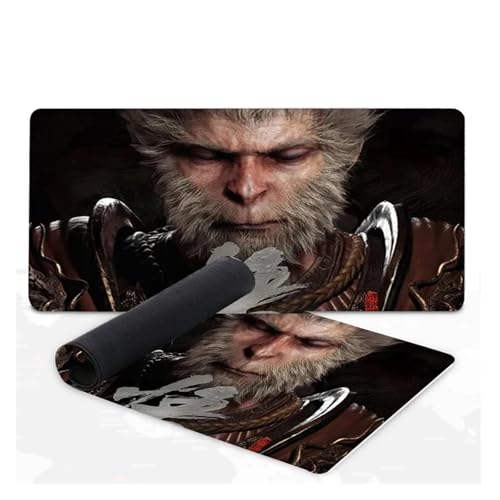 Pengchang Gamer Mousepad Black Myth Wukong Mauspad Computerzubehör Fast Desk Mat Company Gaming-Mauspads(4,300X600X2MM) von Pengchang