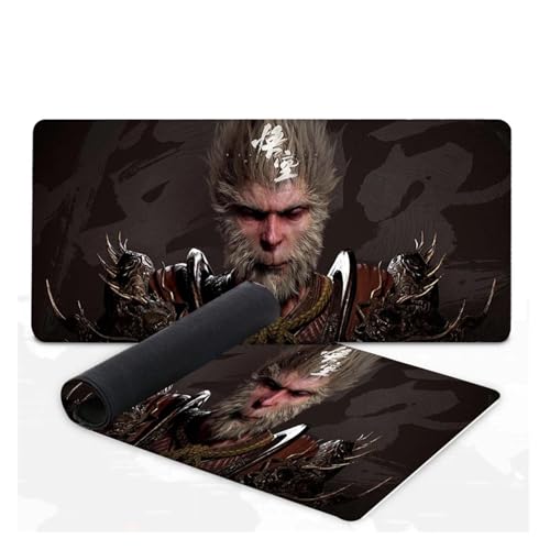 Pengchang Gamer Mousepad Black Myth Wukong Mauspad Computerzubehör Fast Desk Mat Company Gaming-Mauspads(5,300X800X2MM) von Pengchang
