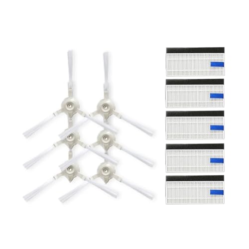 HEPA-Filter for die seitliche Rollenbürste, kompatibel mit Tefal Rowenta X-plorer Serie 75 RG7687 RR7687WH, Roboterstaubsauger, Ersatzzubehör(Army Green) von Pengchang