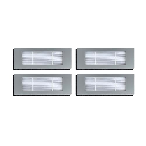 Kompatibel mit (IRobot Romba Combo 111/113 R113840) Hauptseitenbürstenfilter Mopp Ersatzteil Roboterstaubsauger Zubehör(4 Filter) von Pengchang
