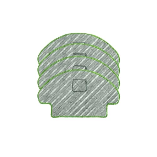 Kompatibel mit (IRobot Romba Combo 111/113 R113840) Hauptseitenbürstenfilter Mopp Ersatzteil Roboterstaubsauger Zubehör(4 Mop) von Pengchang