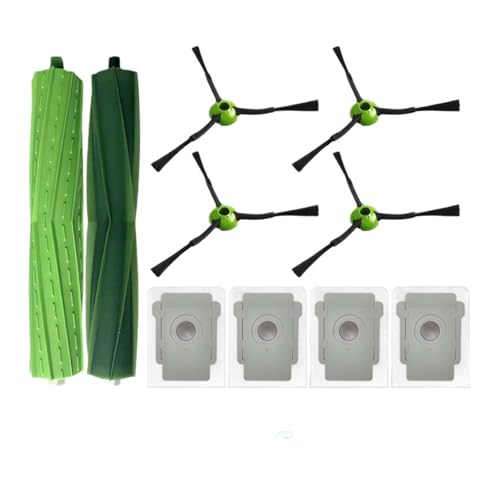 Kompatibel mit (IRobot Romba Combo J7+ / J9+ 10 Max) Rollen-Seitenbürste, Staubbeutel, Wischroboter, Ersatzzubehör, Ersatzteil(Set I) von Pengchang