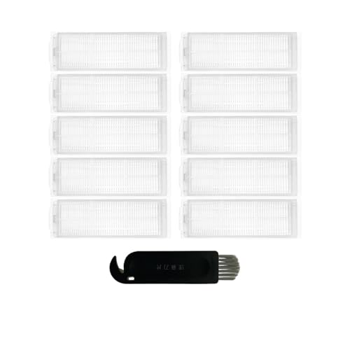 Kompatibel mit (Proscenic M6 Pro) Roboter-Staubsauger, Ersatzteil, Zubehör, Rollen, Seitenbürste, Hepa-Filter, Mopp(Set K) von Pengchang