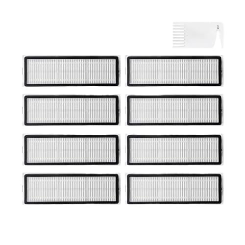 Kompatibel mit Xiaomi Robot Vacuum X10-Reinigerteilen, Ersatz-Hauptseitenbürste, Hepa-Filter, Wischtuch, Staubbeutel, Zubehör(Set 17) von Pengchang