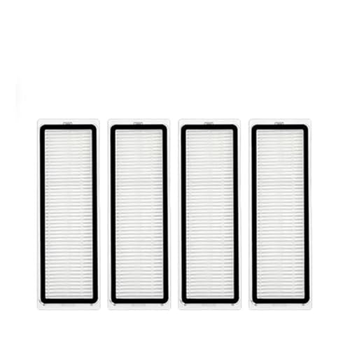 Kompatibel mit Xiaomi Roboterstaubsauger X10+ Plus B101GL Ersatzteile Zubehör Hauptseitenbürste Hepa-Filter Staubbeutel Lappen Mopp Ständer Box(Burgundy) von Pengchang