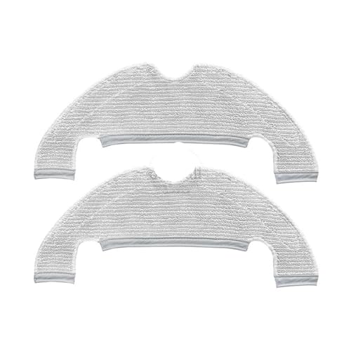 Kompatibel mit Xiaomi Roboterstaubsauger X10 B102GL Zubehör Reiniger Ersatzteile Ersatz Hauptbürste Hepa-Filter Lumpen(2PCS Mop Cloth) von Pengchang