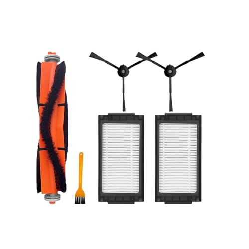 Kompatibel mit ZACO A11S Pro Roboter-Staubsauger, Ersatzteile, Zubehör, Hauptseitenbürste, Hepa-Filter, Wischpad(Set F) von Pengchang