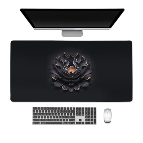 Pengchang Mauspad, großes Tastatur-Maus-Schreibtischpad, rutschfestes Gummi-Gaming-Mauspad, Laptop-Mausteppich(HeiLH,400X800X2MM) von Pengchang