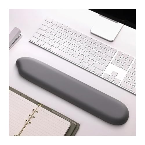 Neue Mousepad Silikon Handgelenk Rest Unterstützung for Maus Pad Computer Laptop Arm Rest for Schreibtisch Ergonomische Tastatur Pad Maus Matte(Big 01-Grey) von Pengchang