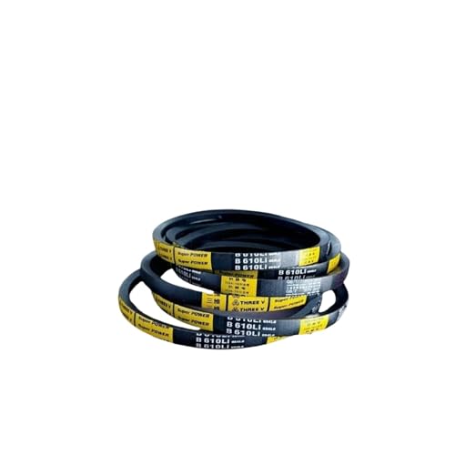 Pengchang 1 Stück Keilriemen B2250/B1900/B2550/B2350/B3950/B710/B1727Li Innendurchmesser Umfang, Antriebsriemen(17mm-B710 Li) von Pengchang