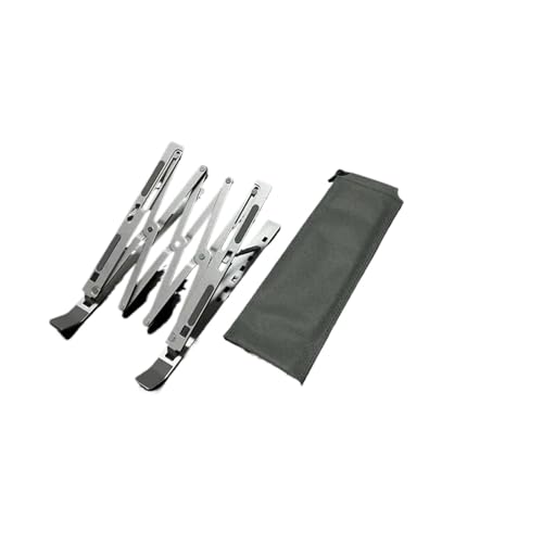 Heißer Einstellbare Laptop Ständer Klapp Tragbare Desktop-Ständer Faltbare Ständer Geeignet for Laptop Heben Vertikale(White) von Pengchang