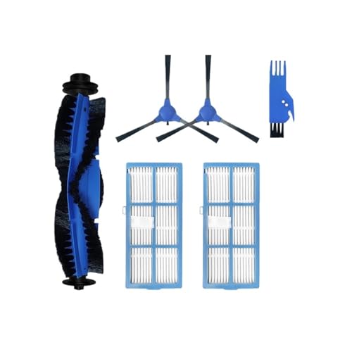 Pengchang Kompatibel mit Kyvol Cybovac E20 E30 E31 Roboter-Staubsauger, Zubehör, Rollenbürstenabdeckung, seitlicher Hepa-Filter, Ersatzteile(Set8) von Pengchang
