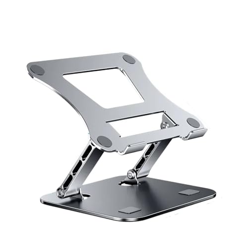 Pengchang Telefon-Tablet-Ständer, verstellbar, Aluminiumlegierung, Laptop-Tablet bis zu 17 Zoll, tragbarer Klappständer, Kühlständer-Unterstützung(N16-notebook) von Pengchang