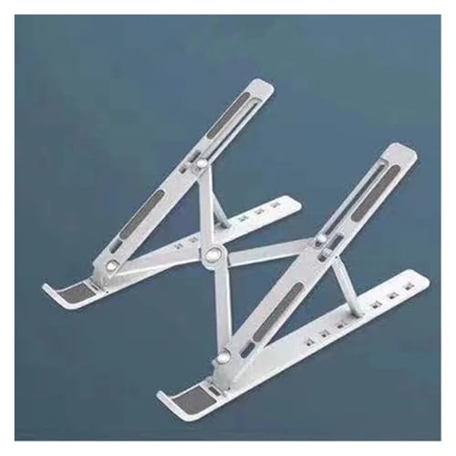 Pengchang Tragbarer Laptop-Ständer, verstellbar, faltbar, Halter, Notebook-Stützbasis, Riser, Kühlhalterung(White) von Pengchang