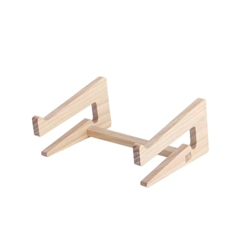 Universal Holz Laptop Halter Abnehmbare Basis Stehen Computer Kühlung Halterung Geeignet for Notebook Laptop Tablet 10-17 Zoll von Pengchang