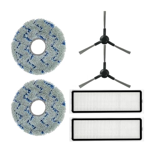 Zubehör Kompatibel Mit Xiaomi S10+ / S20+ Plus Roboter Staubsauger Ersatzteile Ersatz Bürste Hepa-Filter Wischtuch(YL) von Pengchang