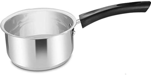 Penguin Home® Professionell Rostfreier Stahl Induktionssicher Milchtopf mit Klassischem Griff, 1 Liter Fassungsvermögen, edelstahl von Penguin Home